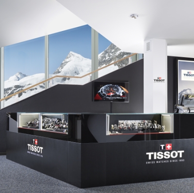 бутик Tissot на горной станции Юнгфрау