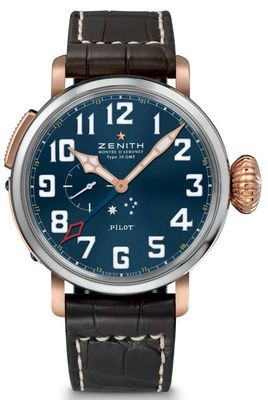 Часы Pilot Type 20 от Zenith посвященные Чарльзу Кингсфорд-Смиту
