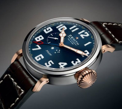 Часы Pilot Type 20 от Zenith посвященные Чарльзу Кингсфорд-Смиту
