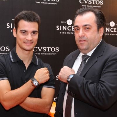 Победитель Гран-При Малайзии Дани Педроса представил часы Cvstos