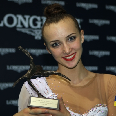Приз Longines «За элегантность» получила украинская спортсменка Анна Ризатдинова