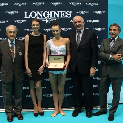 Приз Longines «За элегантность» получила украинская спортсменка Анна Ризатдинова