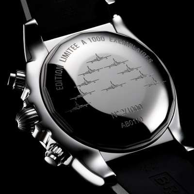 задняя сторона часов Frecce Tricolori Chronomat 44