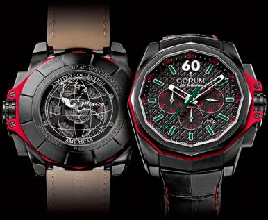Часы Corum дополнили фотографиями Гийома Корпарта