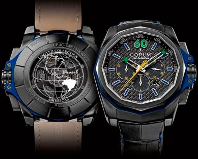 Часы Corum дополнили фотографиями Гийома Корпарта