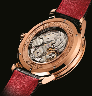 задняя сторона часов Ellicott Master Complication RS 38 задняя сторона часов Ellicott Master Complication RS 38