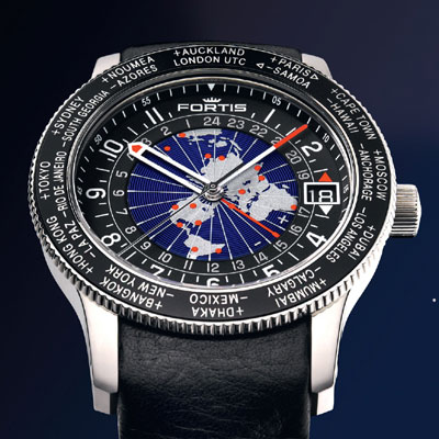 часы B-47 World Timer GMT