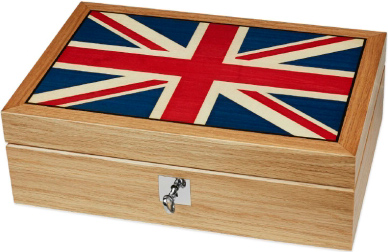 Коробка часов Great Britain от Роджера Смита Коробка часов Great Britain от Роджера Смита
