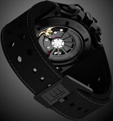 задняя сторона часов Black Diamond Chronograph