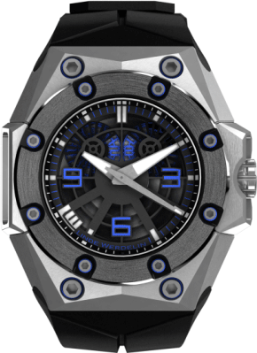 часы Oktopus II Titanium Blue