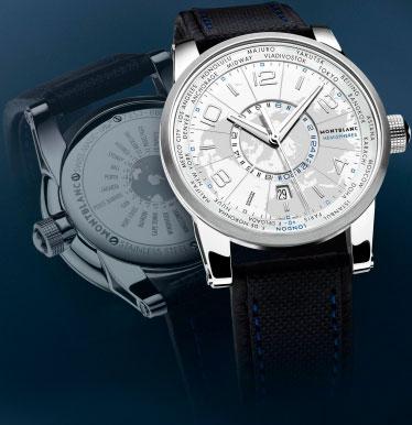 Montblanc TimeWalker World-Time Hemispheres – часы для любителей путешествий!