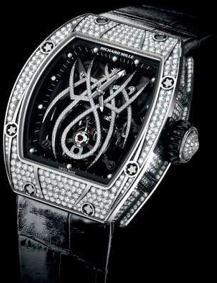 Часы Richard Mille Tourbillon RM 19-01 Natalie Portman