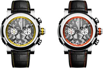 Часы Steampunk Chrono Colours от RJ-Romain Jerome
