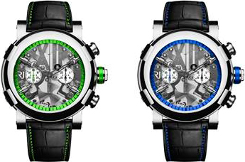 Часы Steampunk Chrono Colours от RJ-Romain Jerome