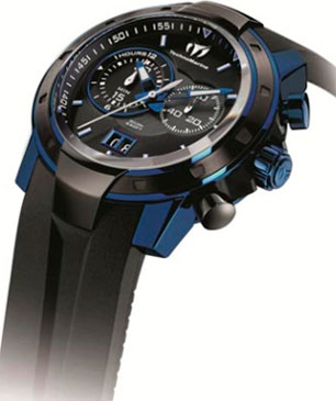  UF6 Chronograph Grande date Deep Blue