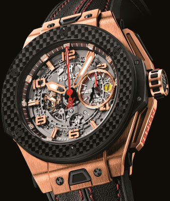часы Big Bang Ferrari King Gold