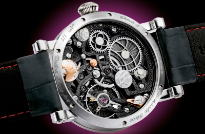 задняя сторона часов Grieb & Benzinger Area 51
