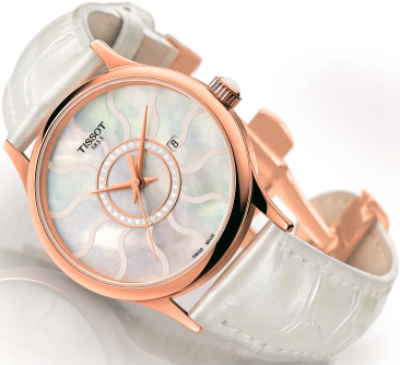 Женские часы Tissot Rose Dream Gold