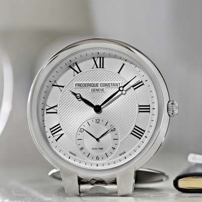 настольные часы от марки Frederique Constant