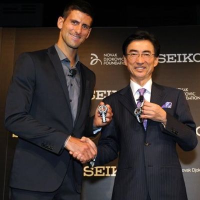 Новак Джокович – новый посланник марки Seiko