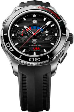 часы Aquaracer Calibre 72 Countdown Chronograph