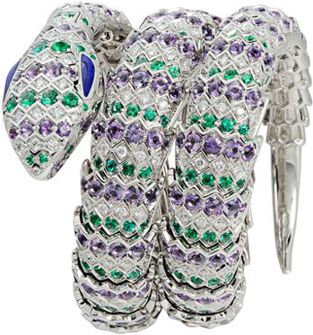 Часы Serpenti Haute Joaillerie от Bvlgari