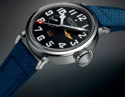 Часы Pilot Montre d’Aéronef Type 20 GMT Tribute to Aviazione Navale от Zenith