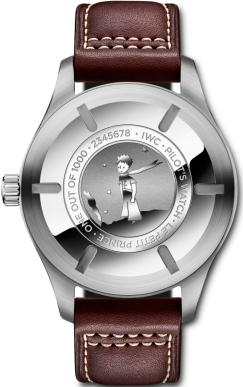 задняя сторона часов Pilot’s Watch Mark XVII Edition «Le Petit Prince»