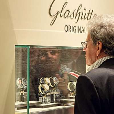 новый флагманский бутик Glashütte Original в Дрездене