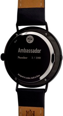 задняя сторона часов Mr. Jones The Ambassadors задняя сторона часов Mr. Jones The Ambassadors
