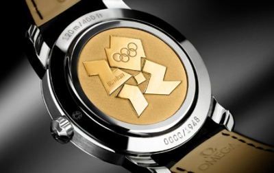 задняя сторона часов Omega Seamaster 1948 Co Axial London 2012 Limited Edition