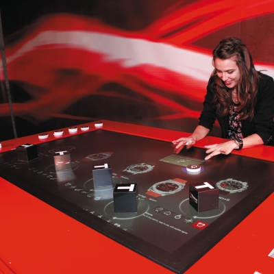 Tissot представляет на выставке в Женеве новые тактильные технологии