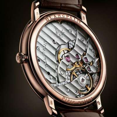 задняя сторона часов Blancpain за 177 000 долларов