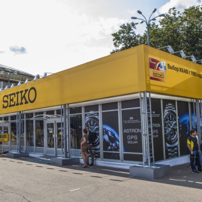 Закрытая коктейльная вечеринка Seiko в Лужниках