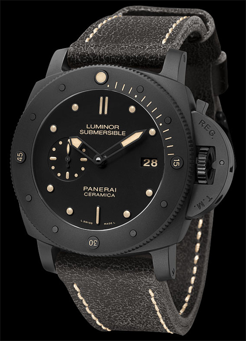 Luminor Submersible 1950 3 Days automatic ceramica - 47 mm от Officine