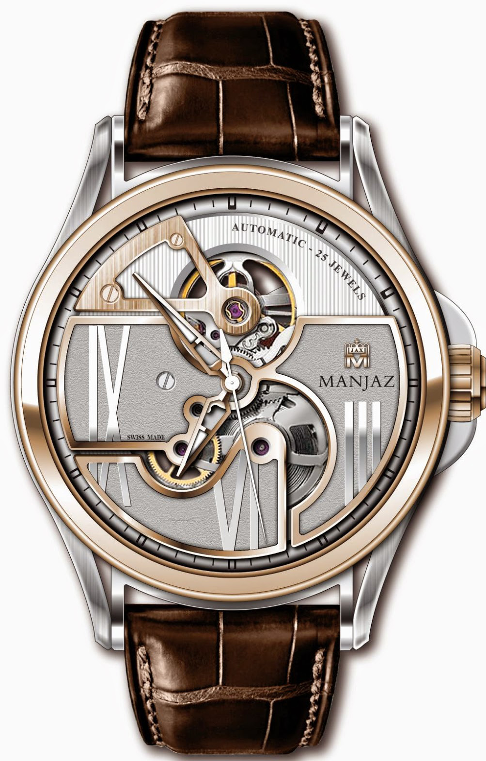 Часы Apollo Premium Skeleton от Manjaz Часы Apollo Premium Skeleton от Manjaz