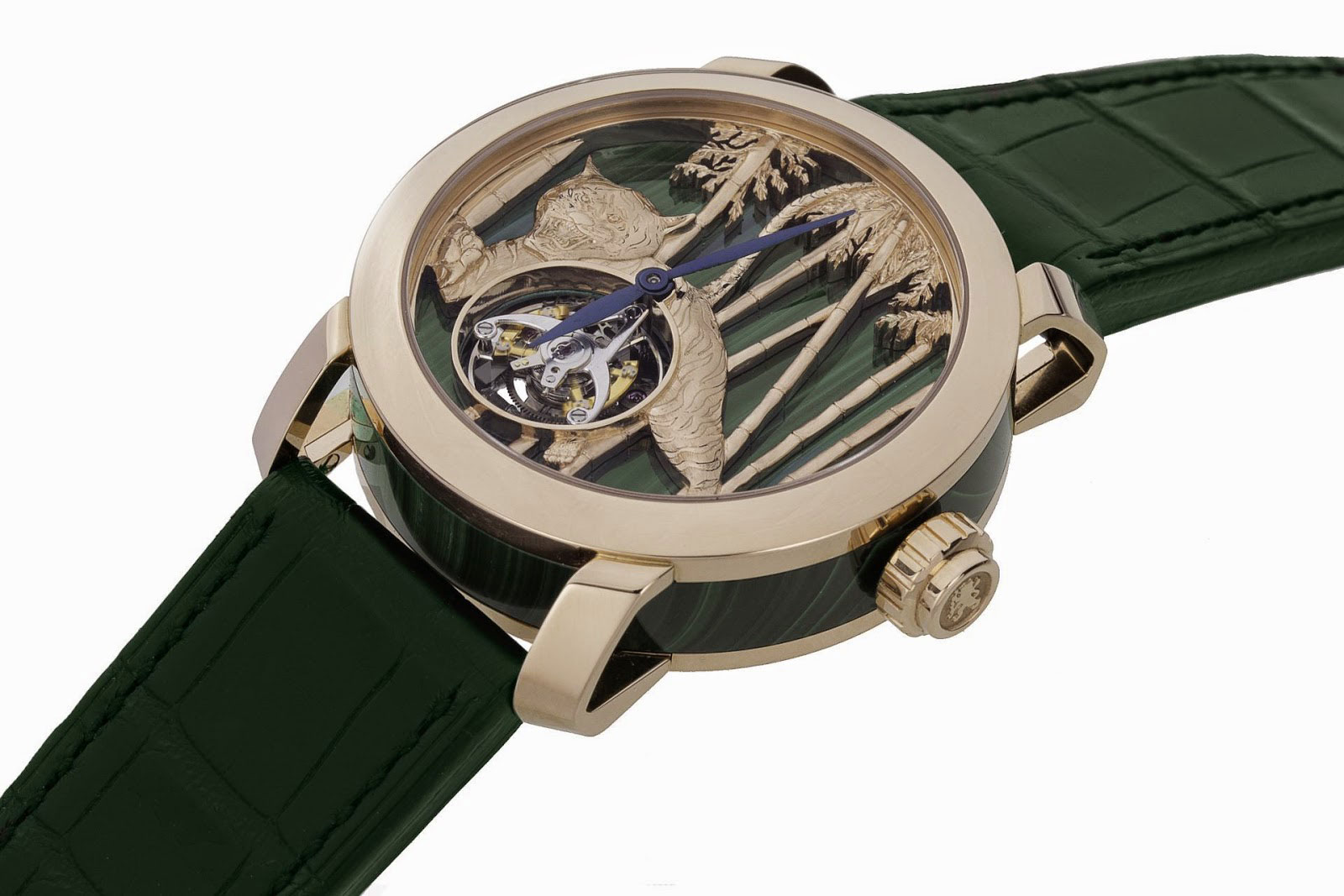 Часы Crystalball Bamboo «Tiger» от Badollet