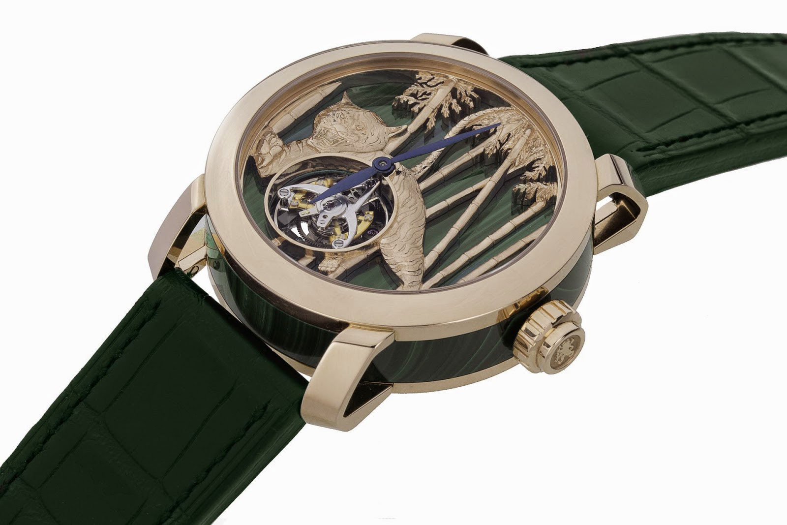 Часы Crystalball Bamboo «Tiger» от Badollet Часы Crystalball Bamboo «Tiger» от Badollet