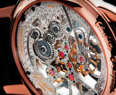  Senator Manual Winding Skeletonized  Glashütte Original