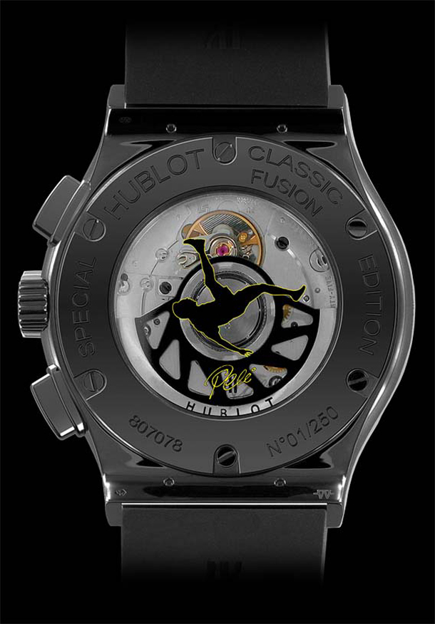 Часы Classic Fusion Chrono Aero Pele от Hublot