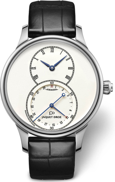 Часы Grande Seconde Quantieme Ivory Enamel (Ref. J007014200) от Jaquet Droz 