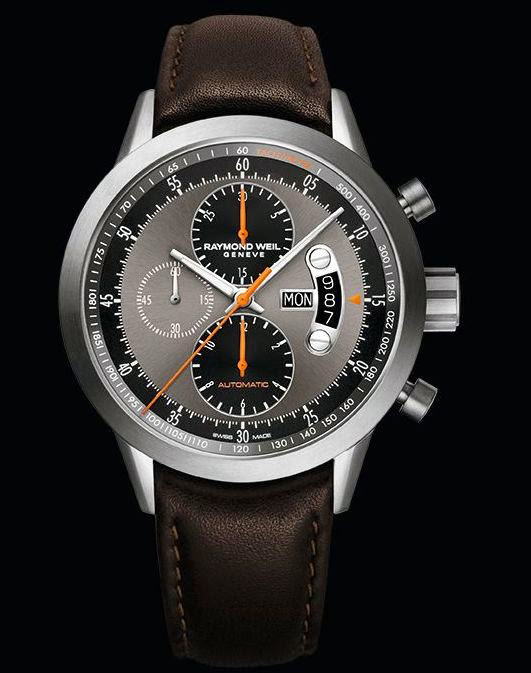 Часы Freelancer Chronograph Titanium от Raymond Weil