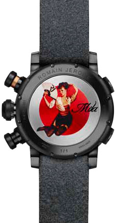 задняя сторона часов RJ-Romain Jerome Nose Art–DNA