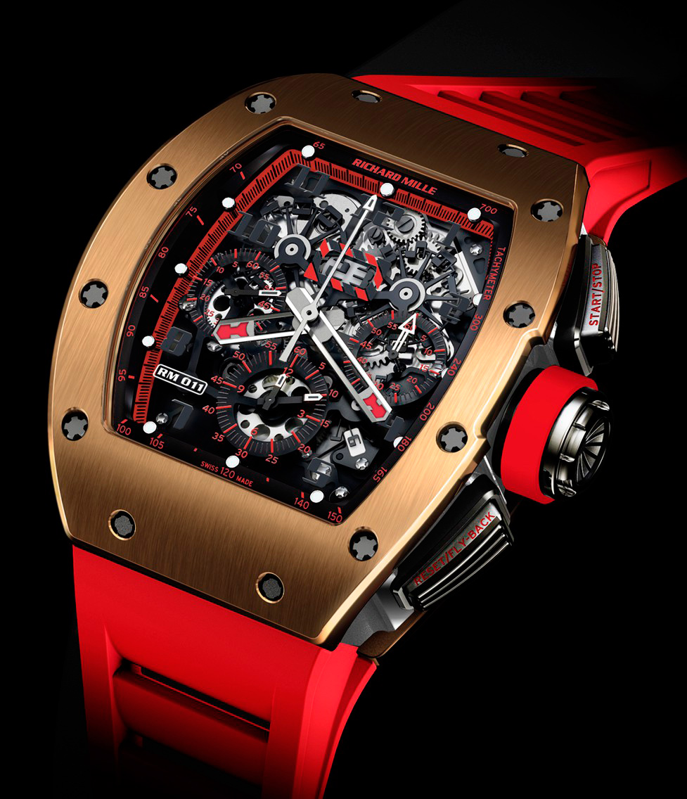 RM 011 Red Demon Flyback Chronograph  Richard Mille 