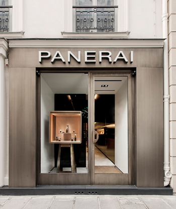Новый бутик Officine Panerai в Париже