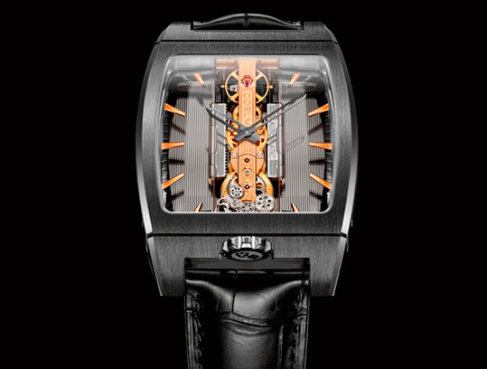 Часы Golden Bridge Automatic от Corum в титановом корпусе
