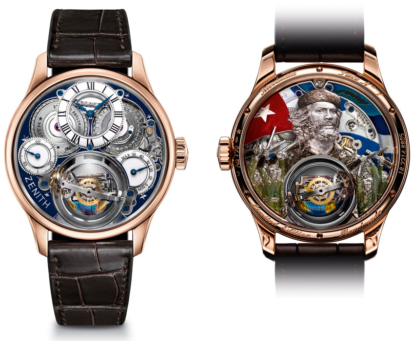 Часы Academy Christophe Colomb Hurricane Grand Voyage Revolución Tribute to Ernesto «Che» Guevara (Ref. 18.2214.8805/36.C713)
