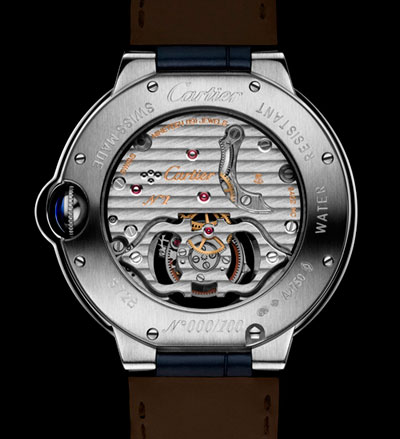 Часы Ballon Bleu Flying Tourbillon enamel Cartier