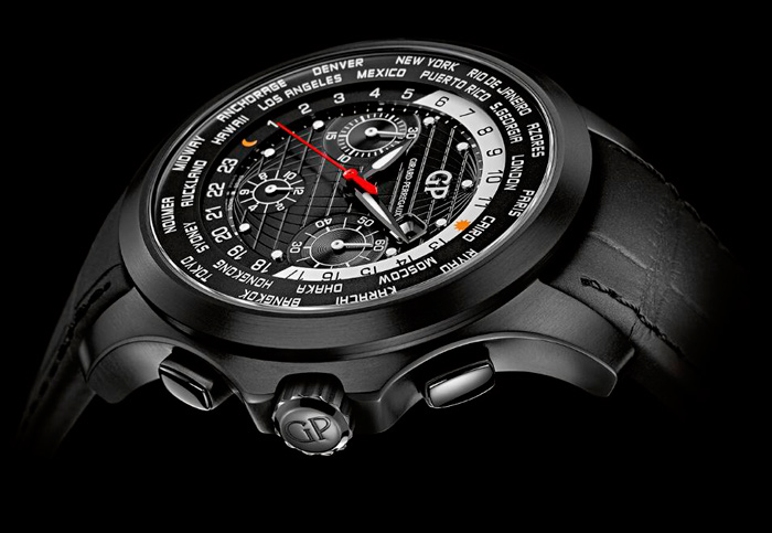  Traveller WW.TC Titanium DLC  Girard-Perregaux 