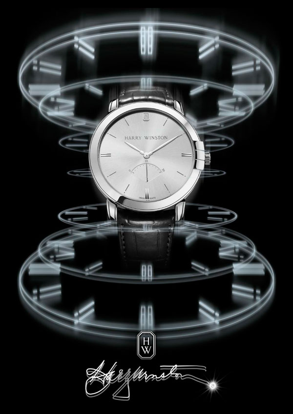 Midnight Retrograde Seconds Automatic от Harry Winston 